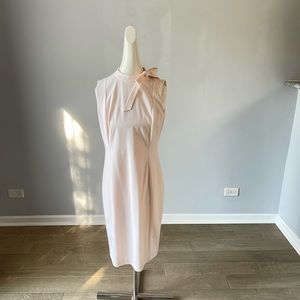 Calvin Klein blush sheath dress